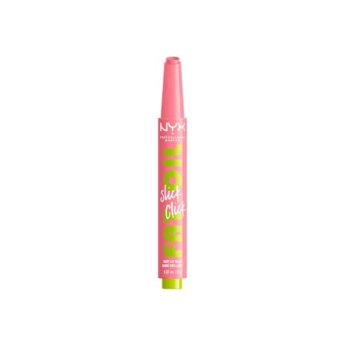 NYX Professional Makeup Fat Oil Slick Click - shiny lip balm - clout (soft baby pink) (02) - high shine