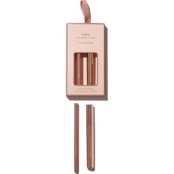 SOSU COSMETICS Lip Luxe Duo Rosa 2 st