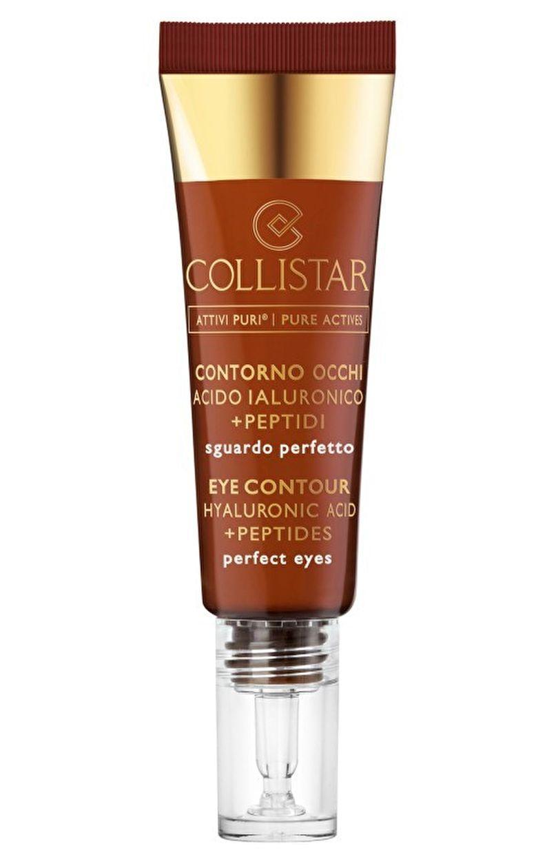 Collistar Eye Contour + Hyaluronic Acid Peptides eye cream with hyaluronic acid and peptides 15ml