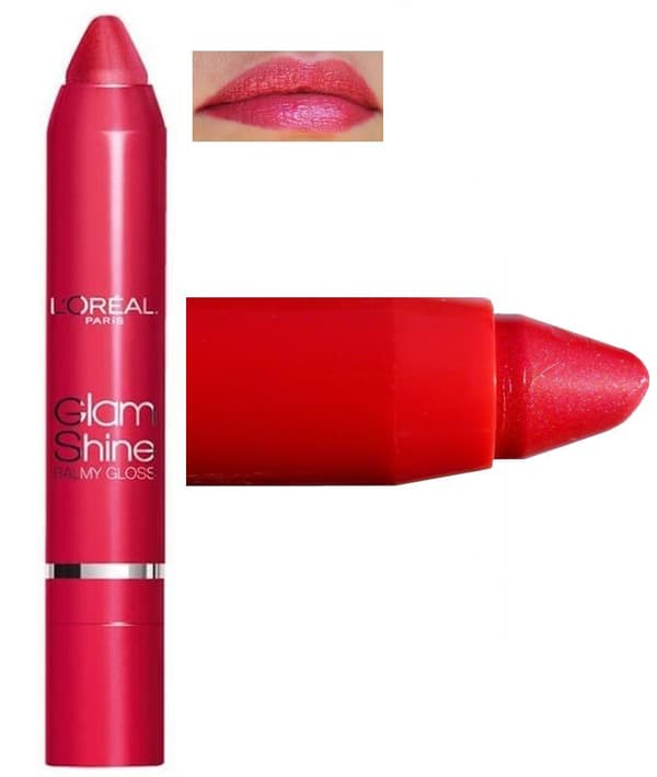 L'Oreal Glam Shine Balmy Lip Gloss - 901 Sorbet Rose