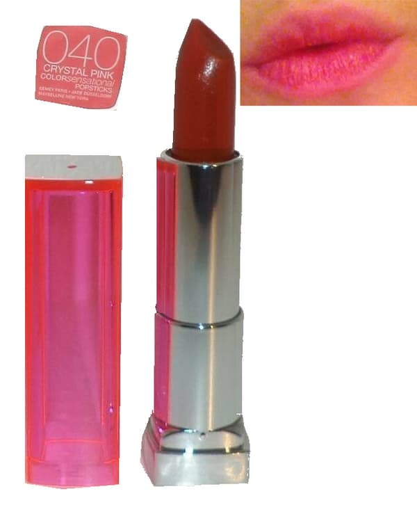 Maybelline Color Sensational Lipstick-Crystal Pink