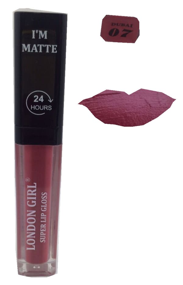 London Girl I'm Matte Lasting Super Lip Gloss - Dubai
