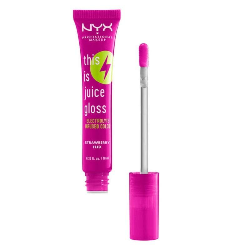 NYX PROF. MAKEUP This Is Juice Gloss - Strawberry Flex