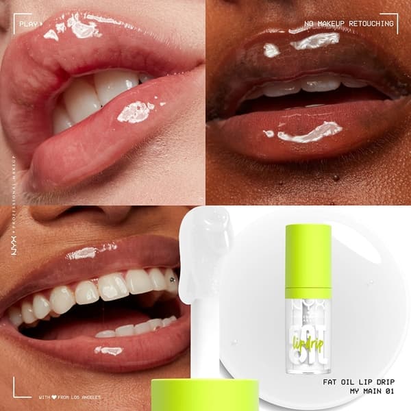 NYX PROF. MAKEUP Fat Oil Lip Drip 4.8 ml My Main