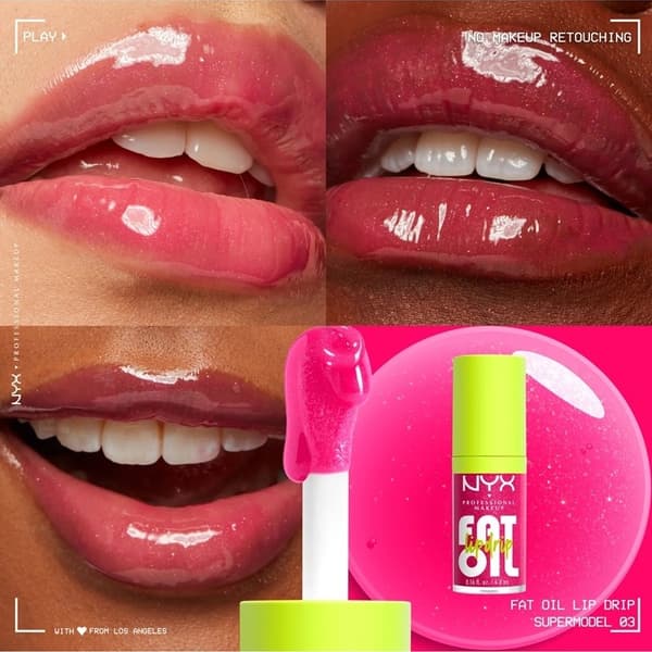 NYX PROF. MAKEUP Fat Oil Lip Drip 4.8 ml Supermodel
