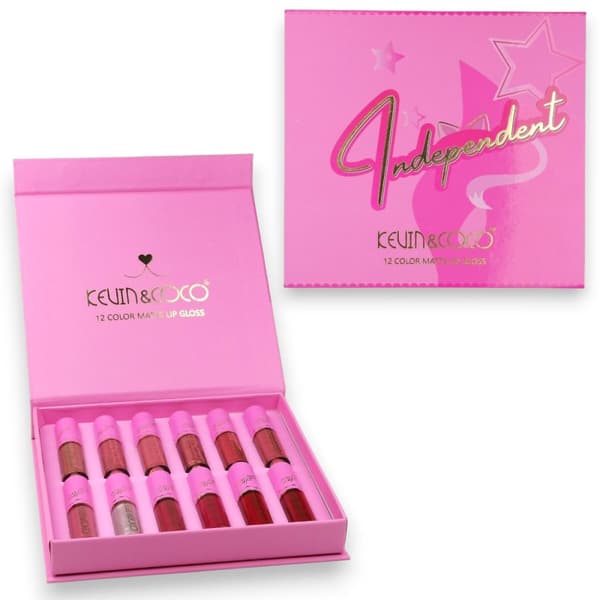 Halloween Smink Lipgloss Set 12 Pack Läppstift