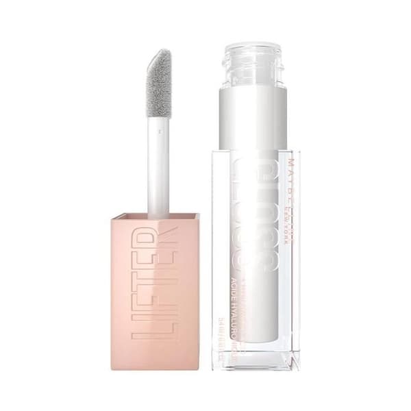 Lipglans - Maybelline New York - Lifter Gloss N°01 Pearl - Fyllande effekt - Hållande - 5,4 ml