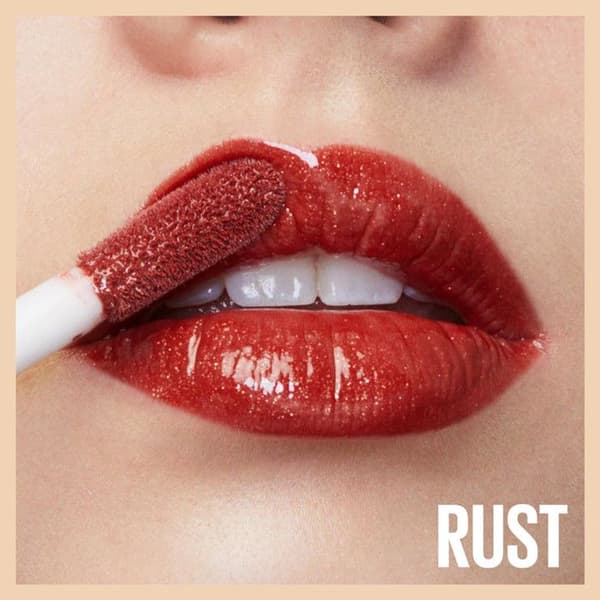 MAYBELLINE NEW YORK läppglans - Lifter - Återfuktande och fyllig effekt - 016 Rost