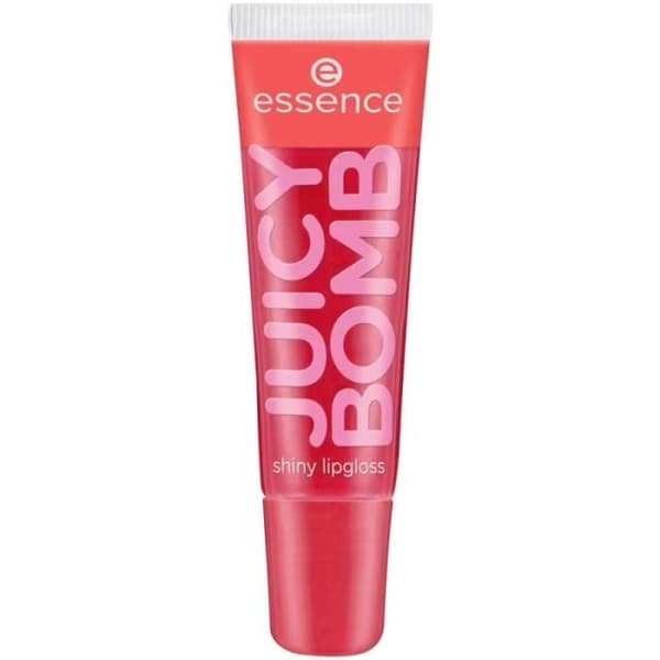 Läppglans - ESSENCE - Juicy Bomb Shiny Lipgloss - 104 Poppin' Granatäpple - Ultraglänsande - Vegansk