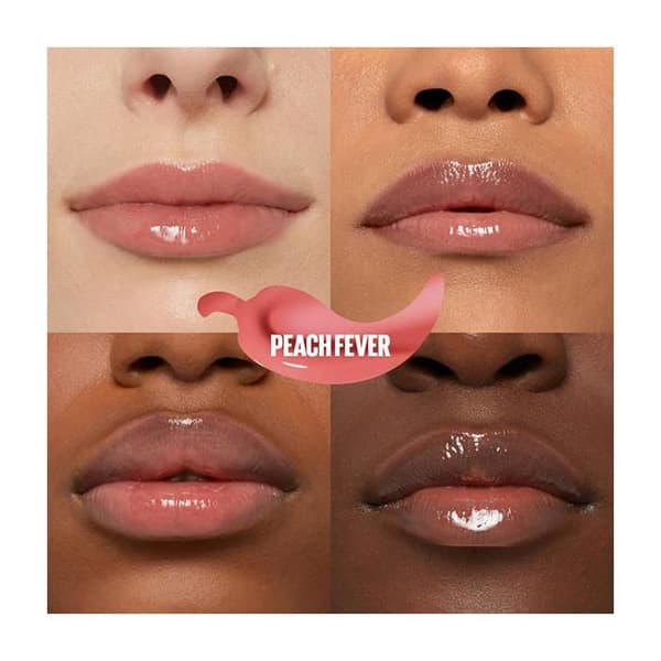 Gloss - Maybelline New York - Lifter Plump 005 Peach Fever - 5,4ml - Fylliga läppar - Plumpande effekt
