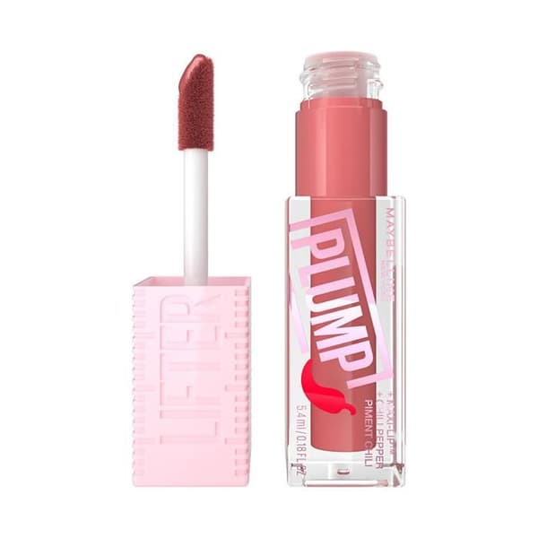 Gloss - Maybelline New York - Lifter Plump 005 Peach Fever - 5,4ml - Fylliga läppar - Plumpande effekt