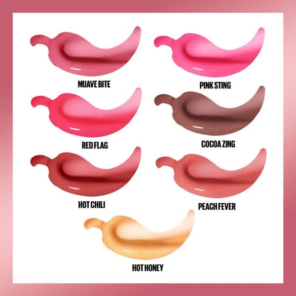 Gloss - Maybelline New York - Lifter Plump 002 Mauve Bite - 5,4ml - Fylliga läppar - Volymgivande effekt