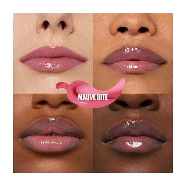 Gloss - Maybelline New York - Lifter Plump 002 Mauve Bite - 5,4ml - Fylliga läppar - Volymgivande effekt