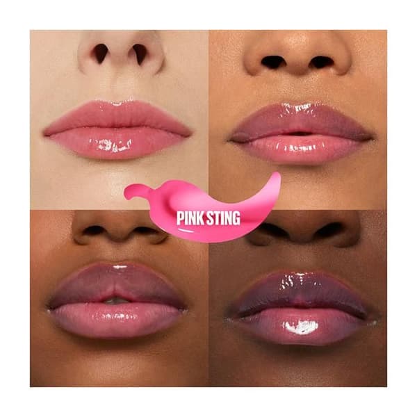 Gloss - Maybelline New York - Lifter Plump 003 Pink Sting - 5,4ml - Fylliga läppar - Fyllnadseffekt