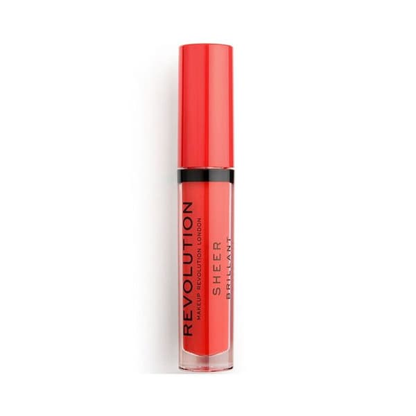 Makeup Revolution - Sheer Shiny Lip Gloss - 132 Cherry