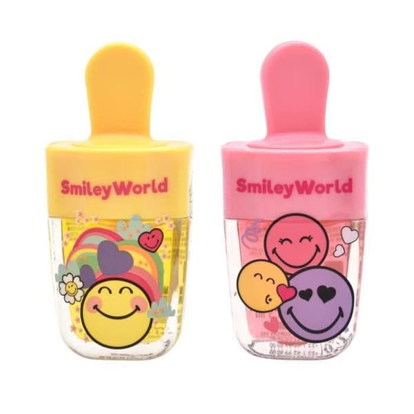 Smiley Lip Gloss Set med 2 TAKE CARE