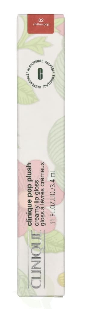 Clinique Pop Plush Creamy Lip Gloss 3.4 ml #02 Chiffon Pop