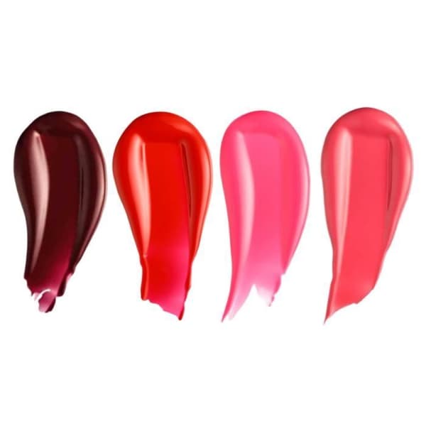 Gloss på läpparna - Makeup Revolution - Paket med 4 - 147 Vampire, 132 Cherry, 139 Cutie, 138 Excess - 3,5 ml var och en