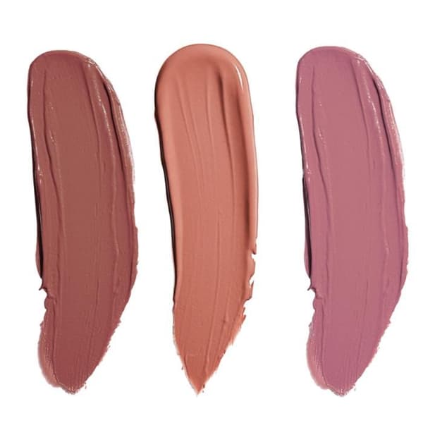 Gloss till läppar - Makeup Revolution - Paket med 3 Pro Supreme Matte - Semblance, Illusion, Visionary - 2.5 ml