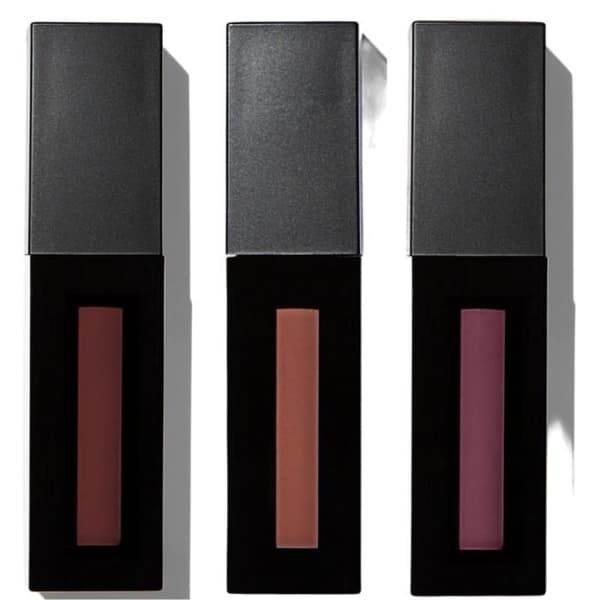 Gloss till läppar - Makeup Revolution - Paket med 3 Pro Supreme Matte - Semblance, Illusion, Visionary - 2.5 ml