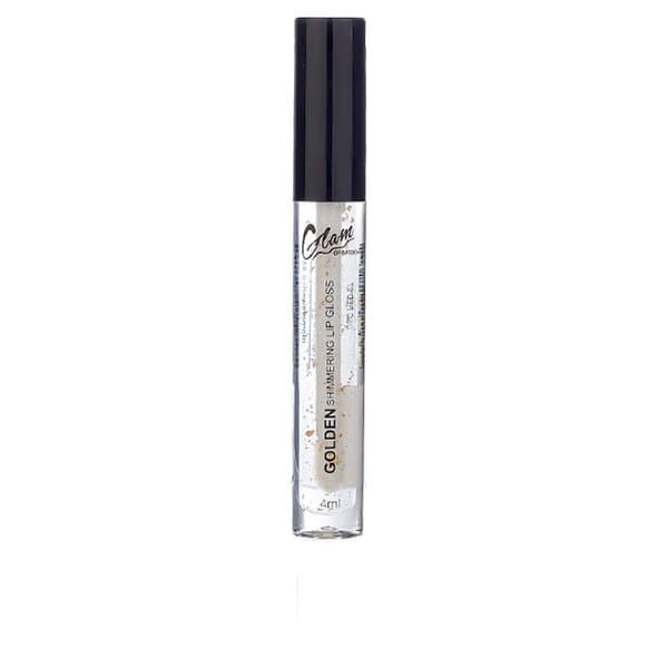 GLAM OF SWEDEN LIP-GLOSS gold flakes 4 ml