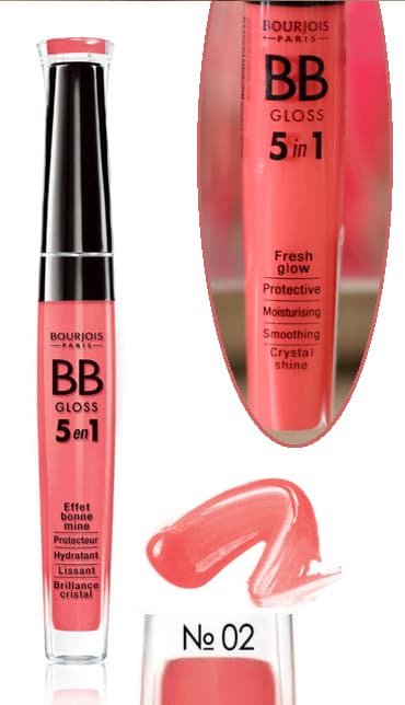 Bourjois BB Lip Gloss 5 in i - 02 Peau Medium
