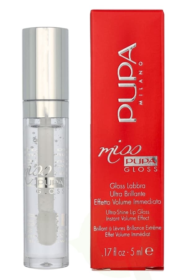 Pupa Milano Pupa Miss Pupa Ultra-Shine Lip Gloss 5 ml #100 Crystal Glass