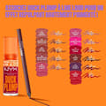 Miniatyrbild 6 av 6: NYX Professional Makeup Plumping Gloss - Brick Of Time Lip Lacquer - Intensiv färg - Ultra-glänsande finish
