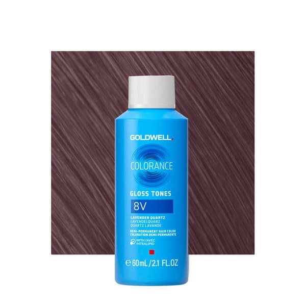 8V Goldwell Colorance Gloss Tones Cool Blond Lavander Quartz 60ml - färg