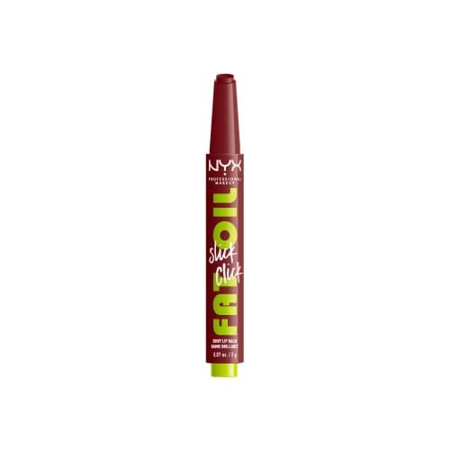 NYX Professional Makeup Fat Oil Slick Click - shiny lip balm - in a mood (wine) (11) - high shine