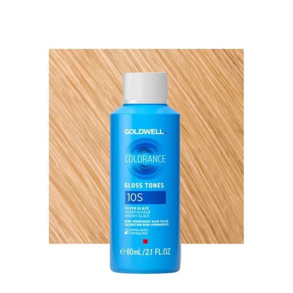 10S Goldwell Colorance Gloss Tones Cool Blond Silver Glaze 60ml - färg