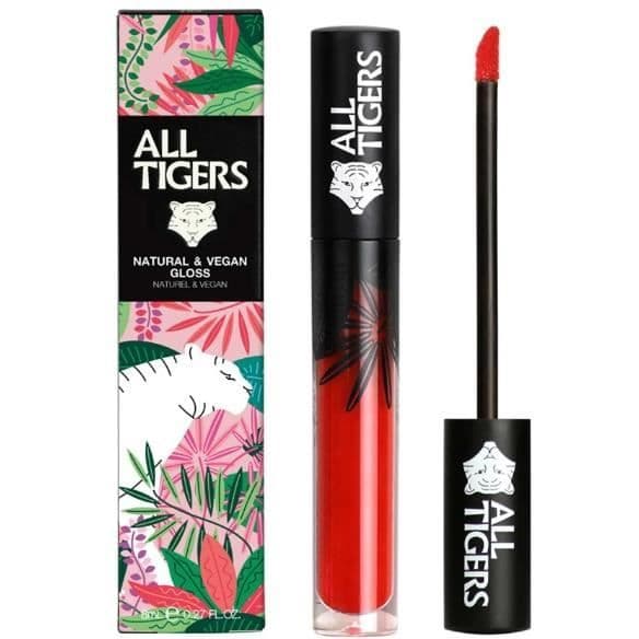 All Tigers Gloss Natur &amp; Vegansk 817 Rouge Bordeaux - Håll Upp Hakan 8ml
