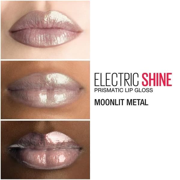 Gloss Maybelline Electric Shine n°155 Moonlit Metal