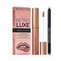 Miniatyrbild 1 av 2: Makeup Revolution - Metallic Retro Luxe Lip Kit - We Rule