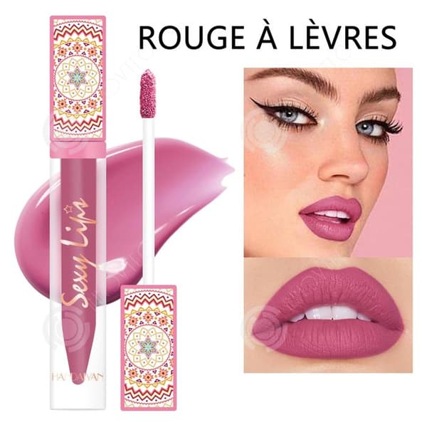 INN Liquid Lipstick 7,2 ml Fuktgivande läppglans med matt non-stick-kopp Non-stick-kopp med långvarig glans
