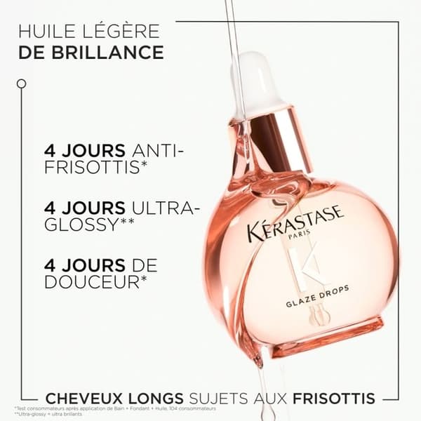 Kerastase Gloss Absolu Glaze Drops Oil 45ml - glansolja anti-frizz