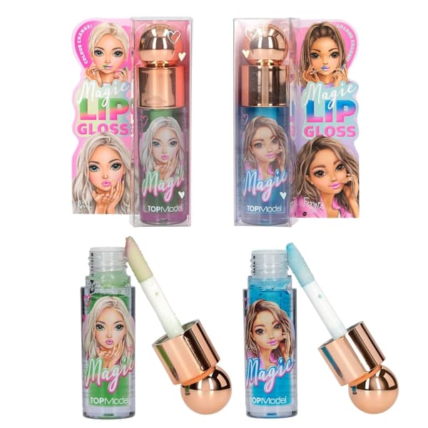 TOPModel Magic Lip Gloss BEAUTY and ME - Blå, grøn