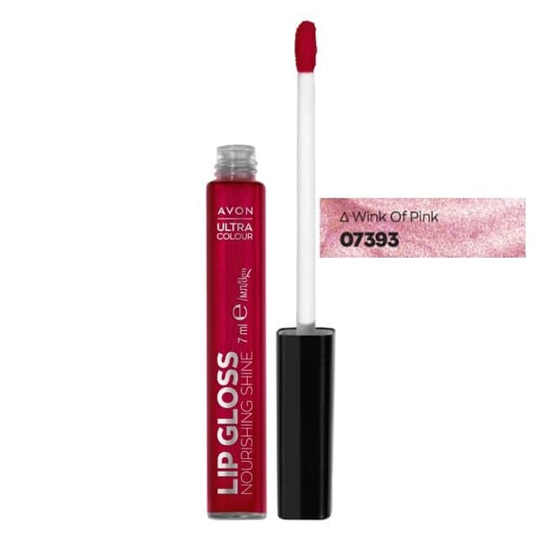 AVON WINK OF PINK Ultra-Glänsande Läppglans