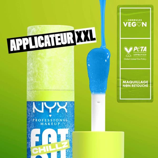 NYX Professionell Makeup FAT OIL Gloss POLAR PEPPERMINT