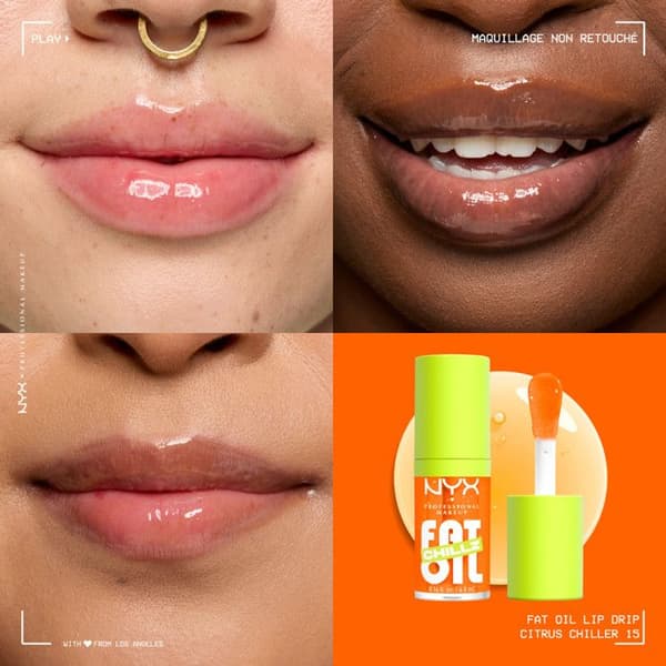 NYX Professional Makeup FAT OIL Gloss CITRUS CHILLER