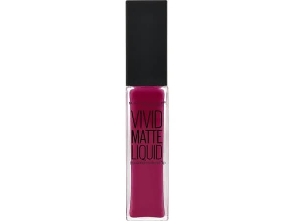 Maybelline Vivid Matte Liquid 40 Berry Boost– Intensiv färg. Mjuk matt finish