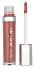 Miniatyrbillede 1 af 4: Pupa Milano Pupa Miss Pupa Ultra-Shine Lip Gloss 5 ml #105 Majectic Nude