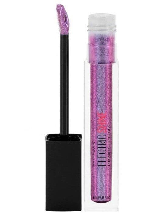 Maybelline GLOSS ELECTRIC SHINE Prismatic Läppstift Lunar Gem Violet