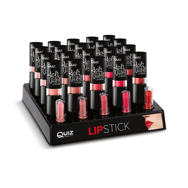 Joli Matte Lipstick - läppstift - 6 färger - Quiz Cosmetic