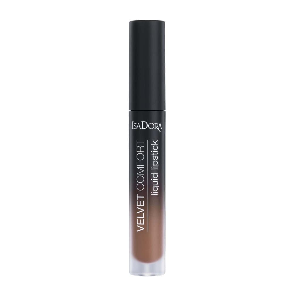 Isadora Velvet Comfort Liquid Lipstick Cool Brown