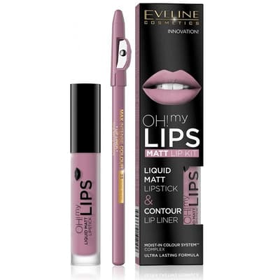 Eveline Cosmetics Oh My Lips lipstick 03 Rose Nude 4,5 ml