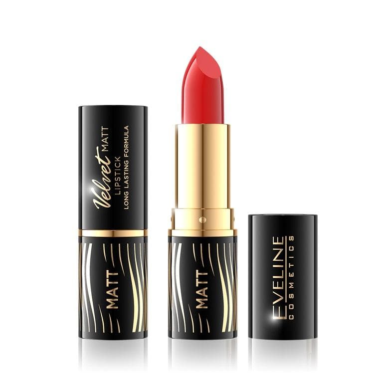 Eveline Cosmetics Velvet Matt Lipstick Elegant Red 503 4,1 g