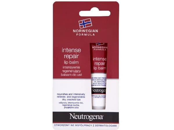 Neutrogena Norwegian Formula Intensivt regenererende leppepomade 15ml - 516882500