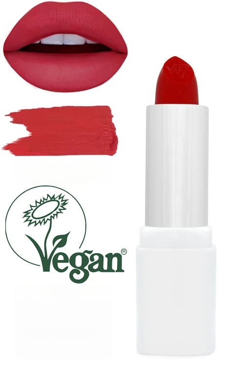 W7 VERY VEGAN Moisture Rich Lipstick-Purest Poppy