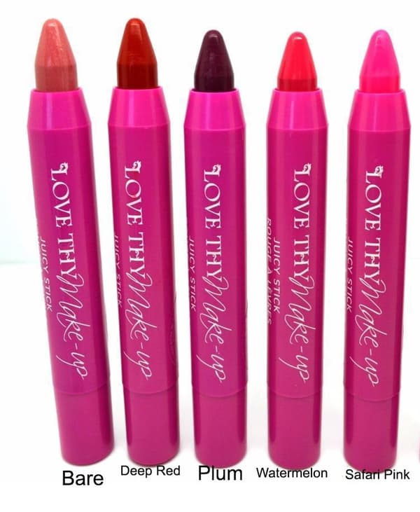 Love Thy Make-Up London Juicy Stick Lipstick-Safari Pink